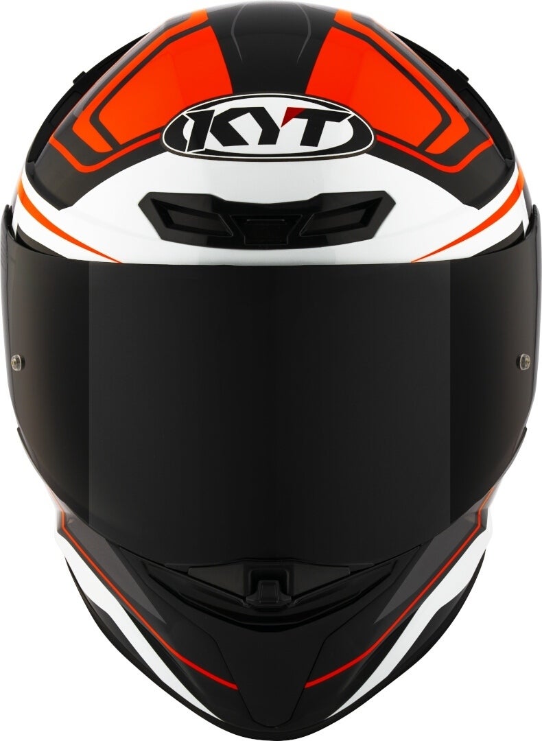 KYT TT-Revo Overtech Hjelm sort/orange S (55/56) Figur 8