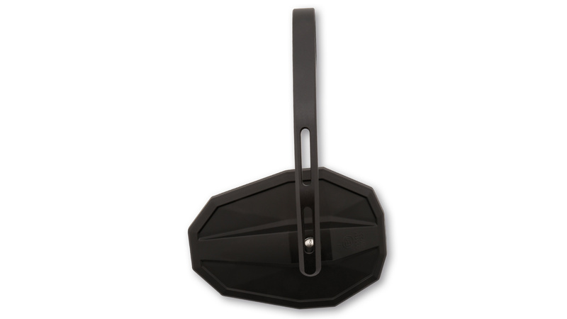 HIGHSIDER Smart Bar End Mirror Straight Black Long (1pc) Figura 3