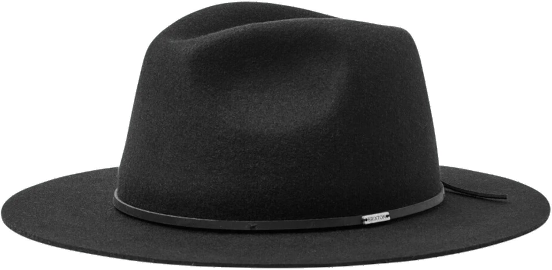 Brixton Wesley Fedora Hat Sort XL Figur 1