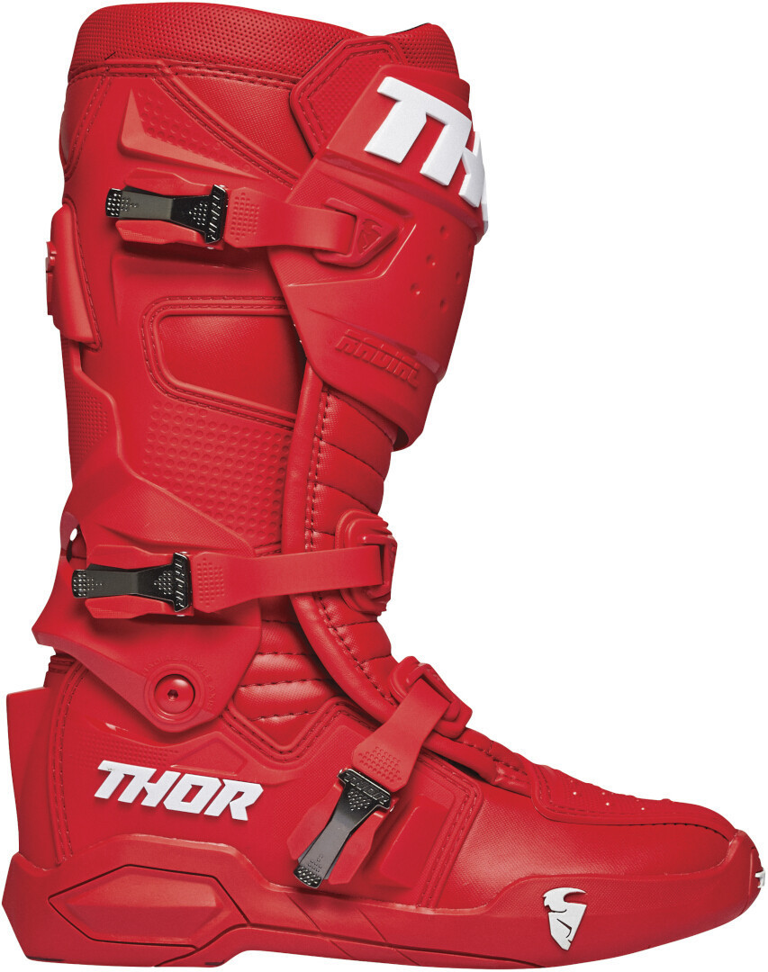 Thor Radial Botas de motocross Rojo/Blanco 12 Figura 2