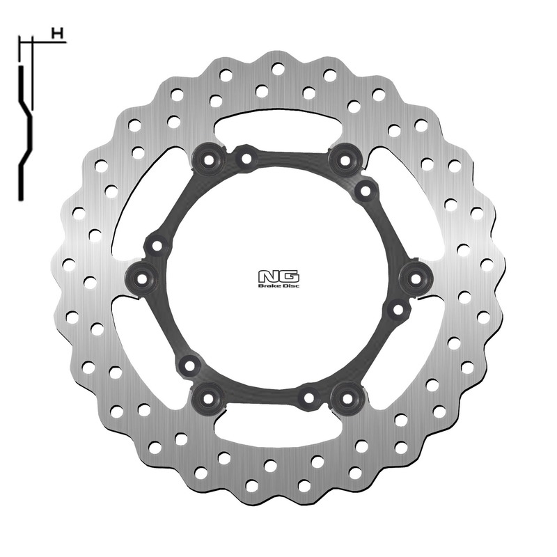 DISC DE FRÂNĂ NG NG BRAKES Wave Floati Figura 1