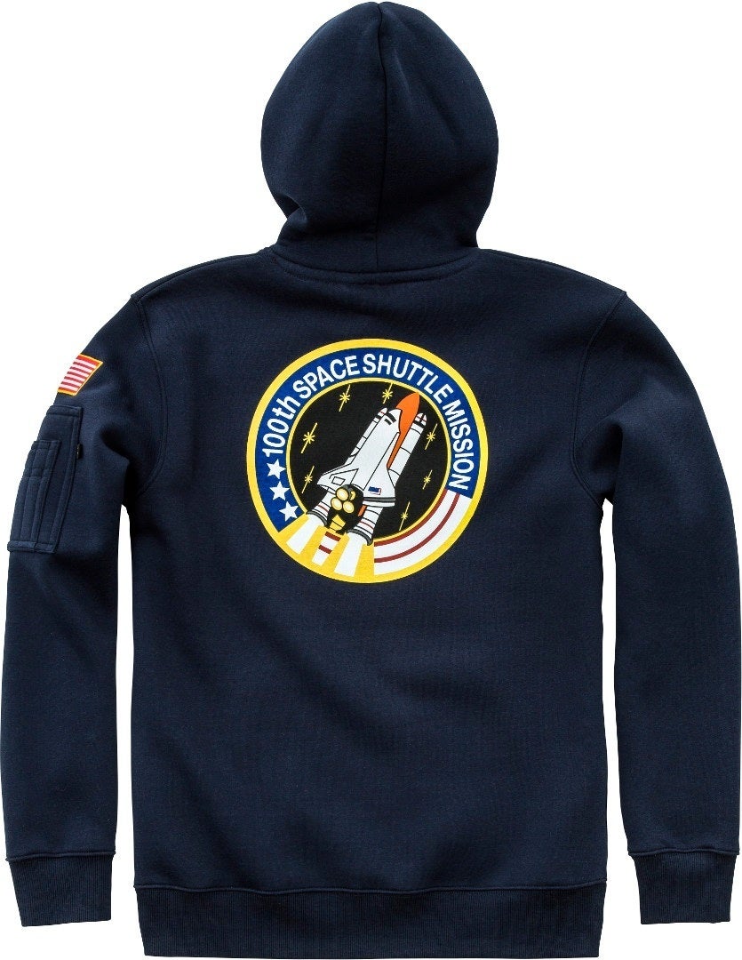 Alpha Industries Space Shuttle Hettegenser Mørkeblå XXL Figur 2