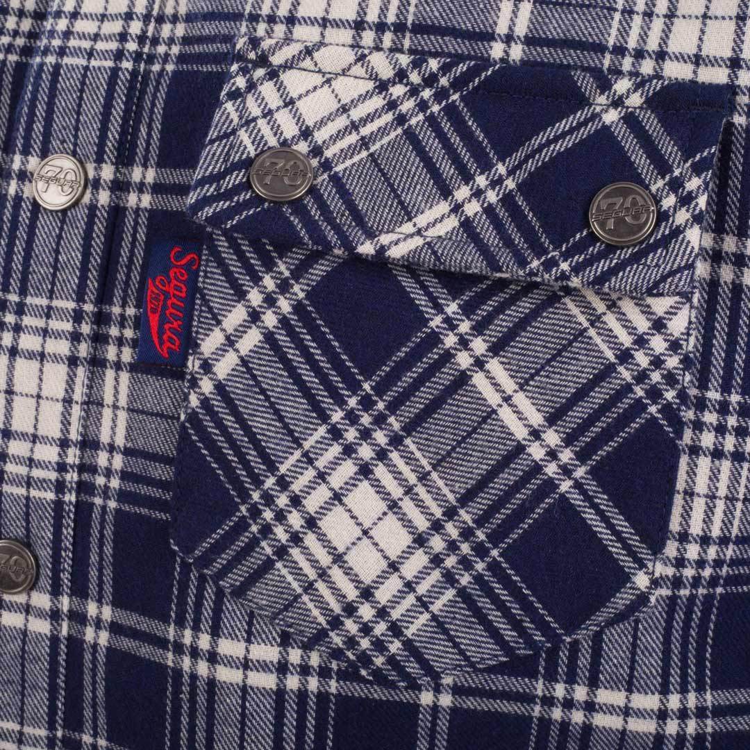 Segura Sierra Camicia moto blu/bianco XL Figura 4