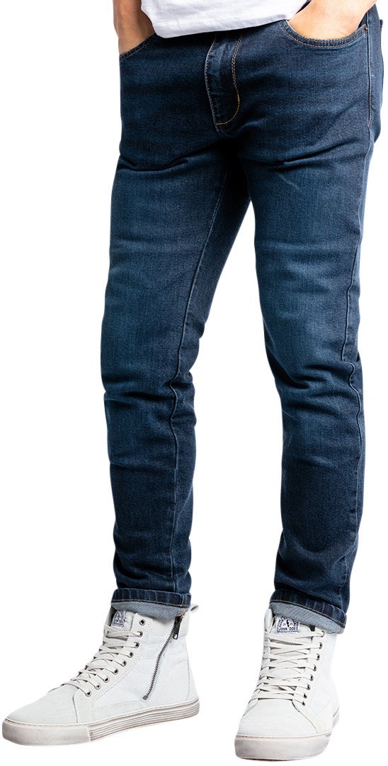 John Doe Pioneer Mono Motorrad Jeans blue stone waschung 32 L34 Abbildung 26