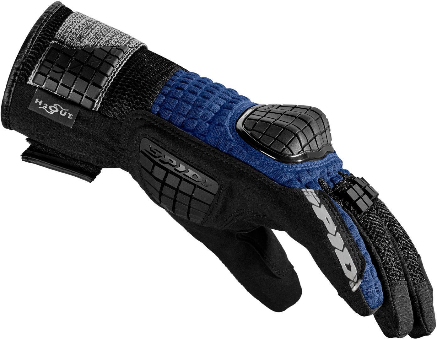 Spidi Rainwarrior Motorrad Handschuhe schwarz/blau M Abbildung 2
