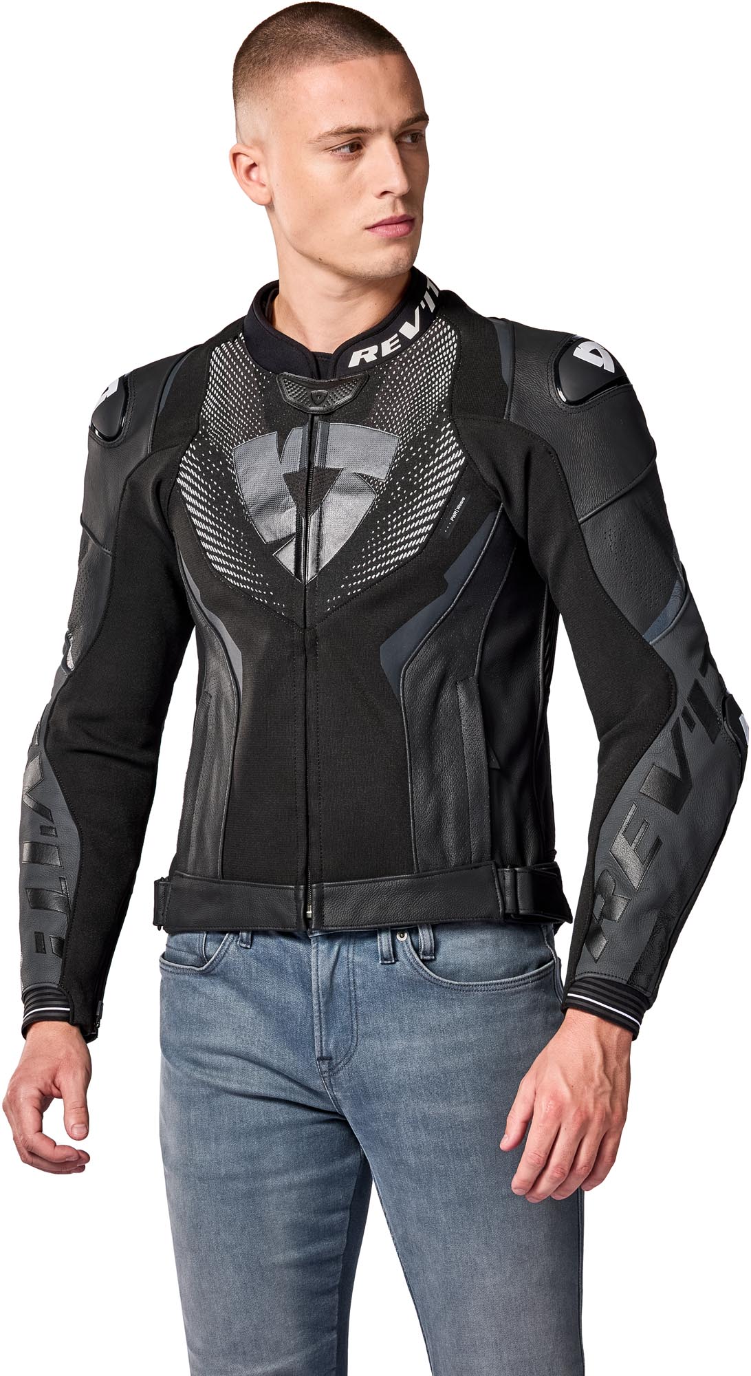Revit Hyperspeed 3 Pro Motorleren jas zwart/antraciet 56 Figuur 3