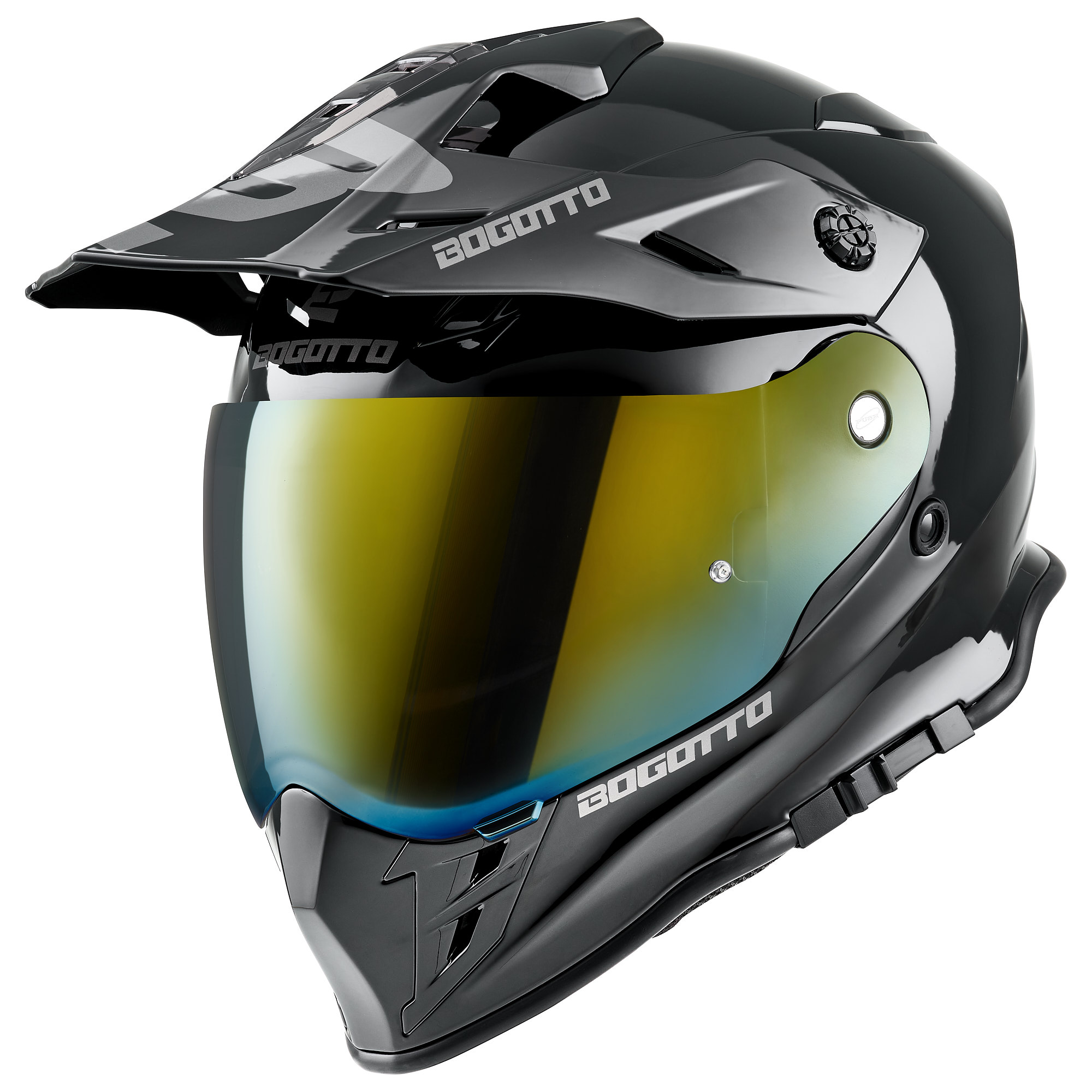 Bogotto H331 Enduro Helmet black S (55/56) Figure 10