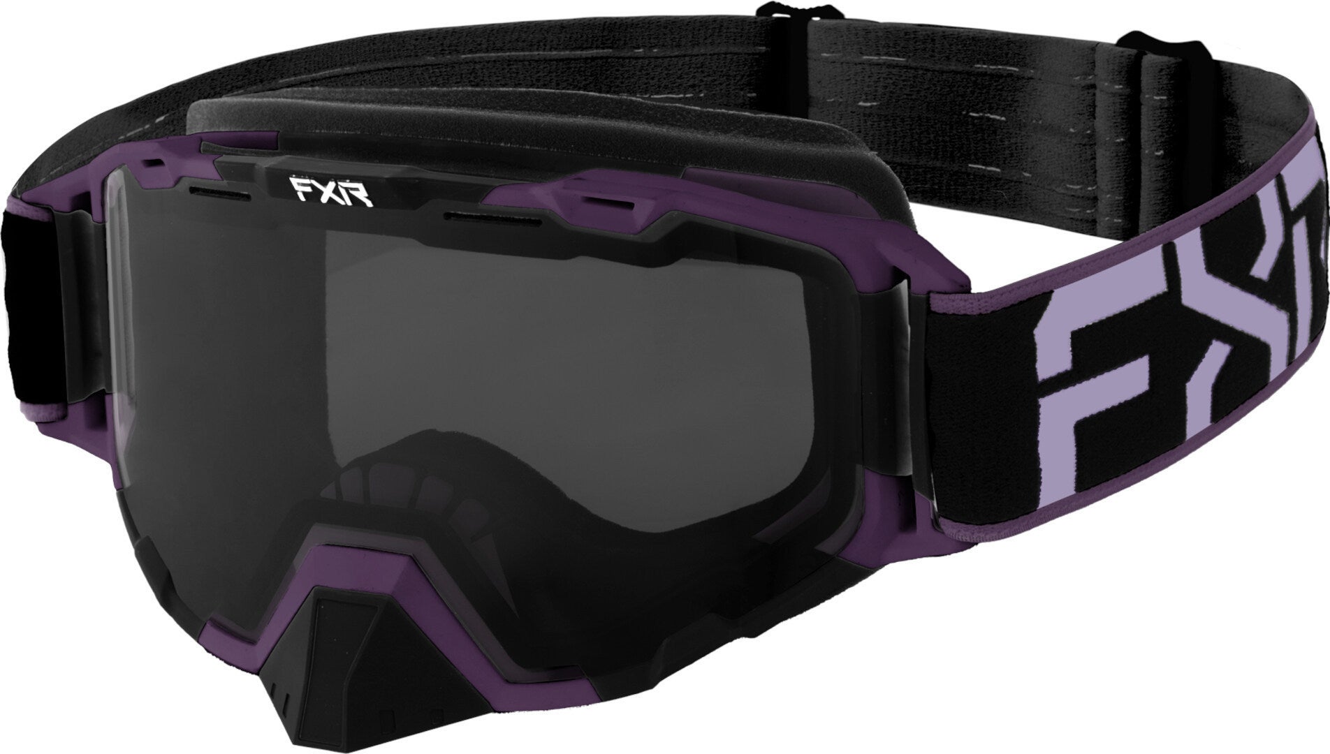 FXR Maverick Block Óculos de Snowmobile roxo Figura 1
