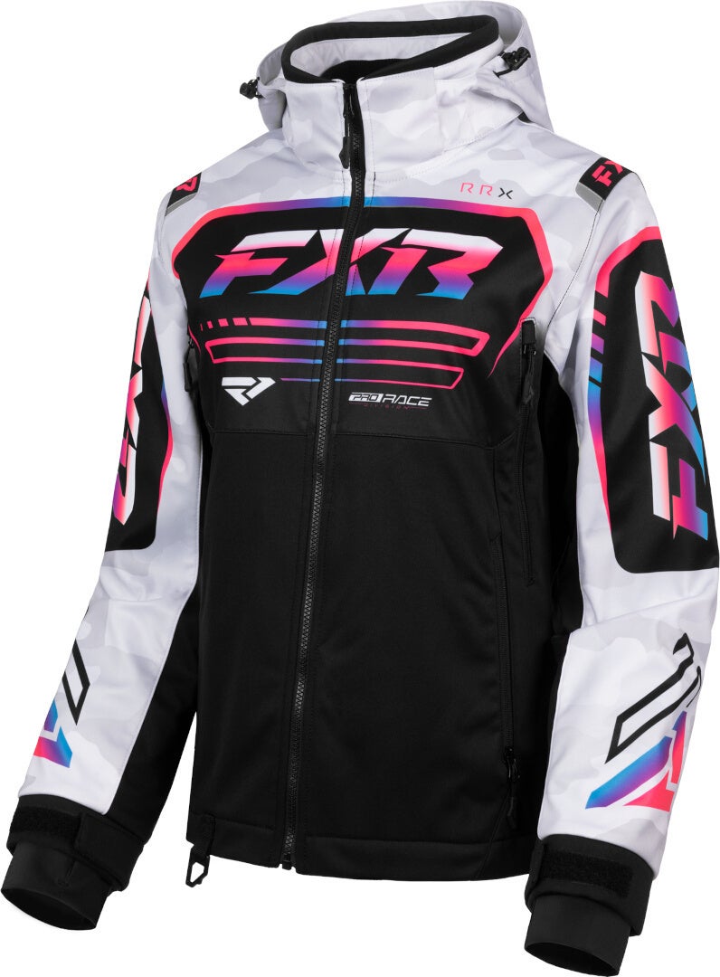 FXR RRX 2025 impermeabile Giacca Motocross Da Donna bianco/rosa/nero 8 Figura 1