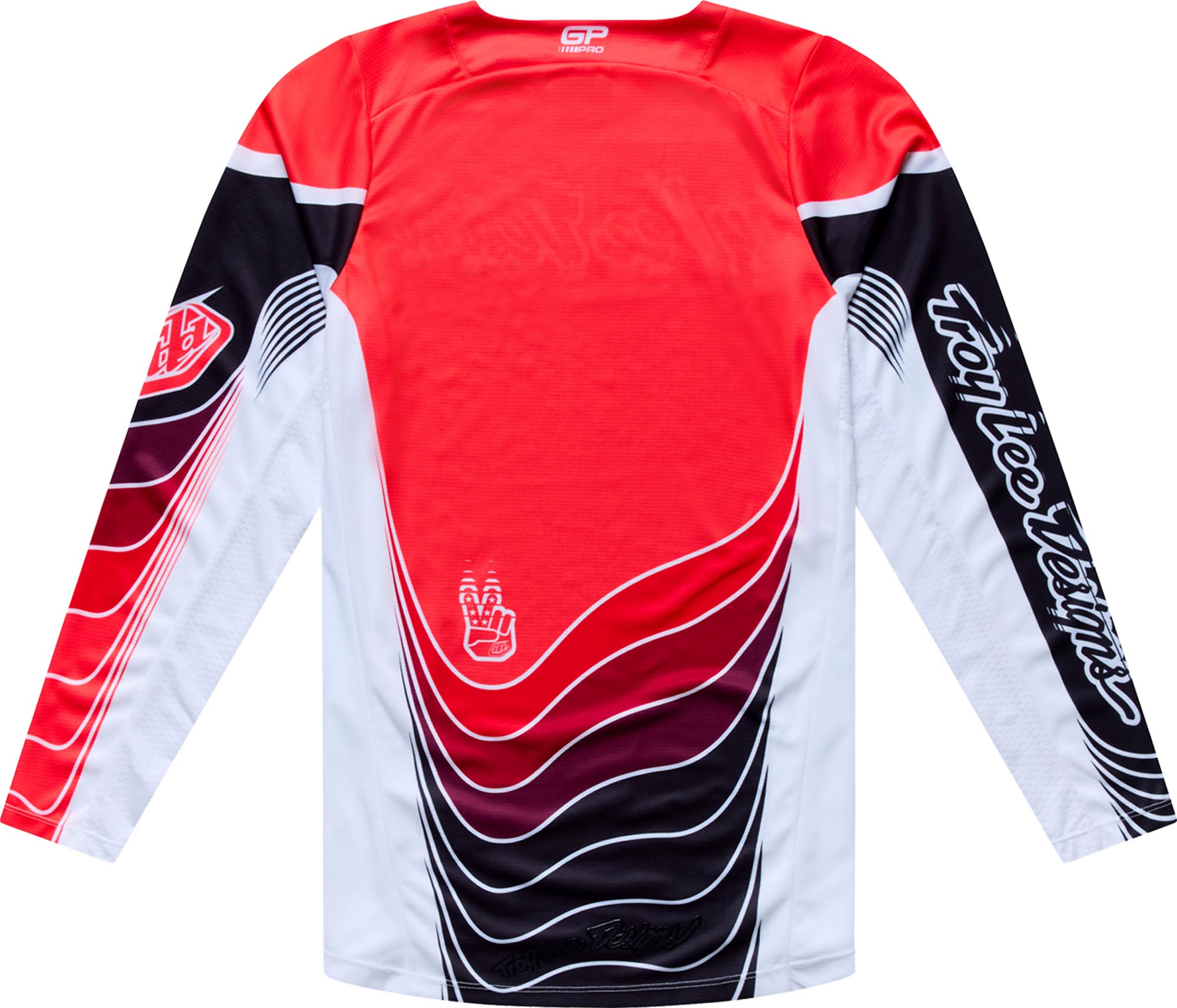 Troy Lee Designs GP Pro Stagger Motokrosový dres Černá/červená XXL Obrázek 2