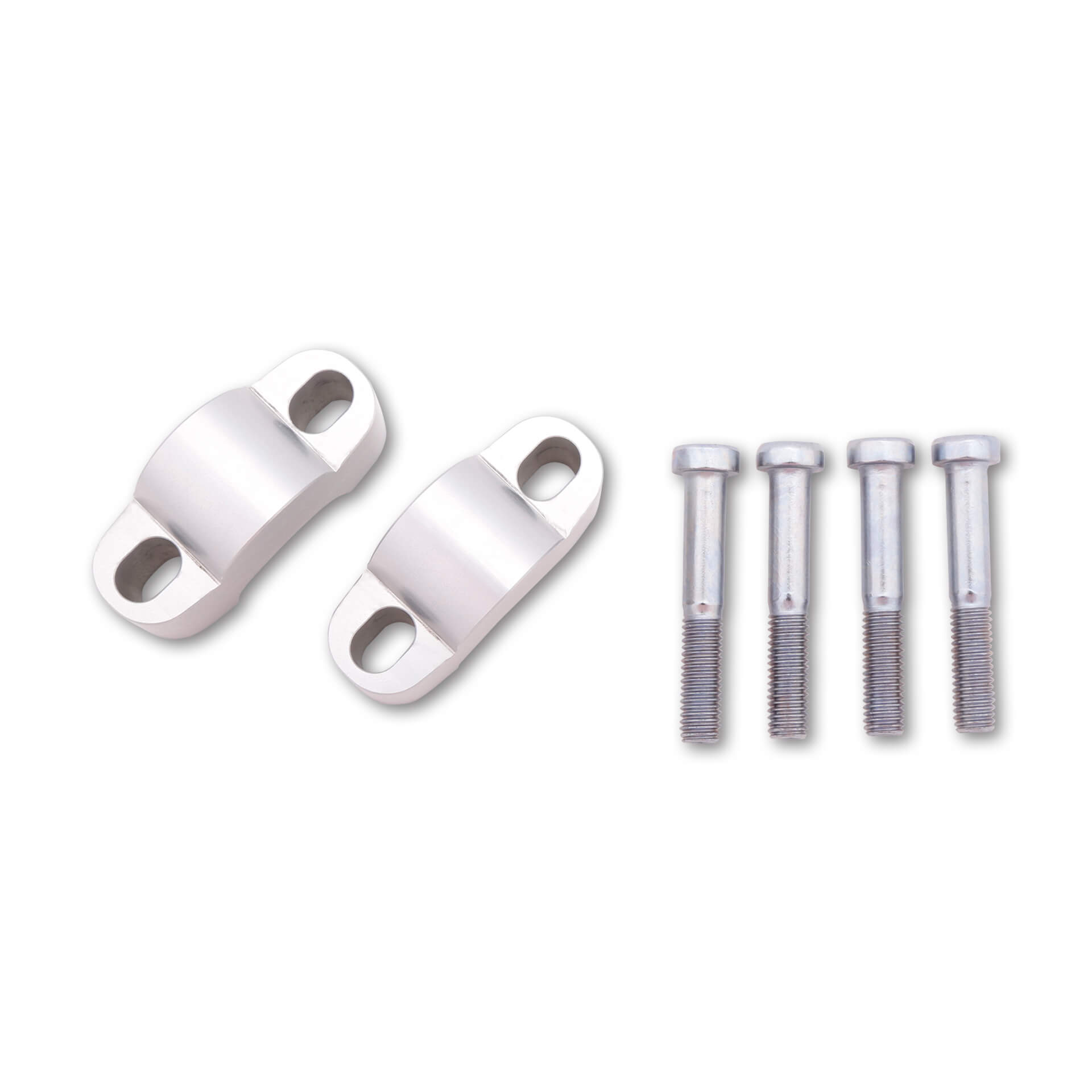 HIGHSIDER pro Lenkererhöhung 25mm, silber für Ø28,6mm Lenker Figur 1