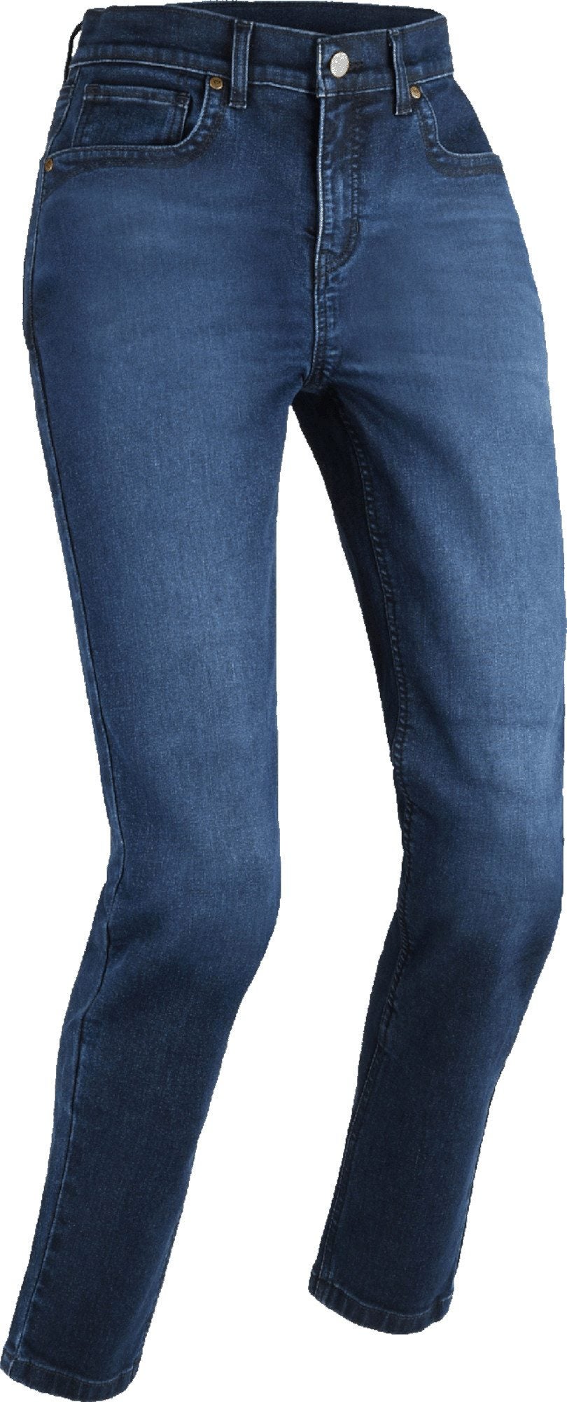 DIFI Cartagena Dame Motorcykel Jeans mørkeblå 33/32 Figur 1
