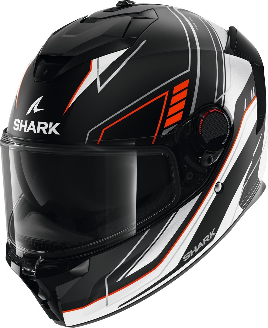 Shark Spartan GT Pro Toryan Casque noir mat/blanc/orange L (59/60) Figure 1