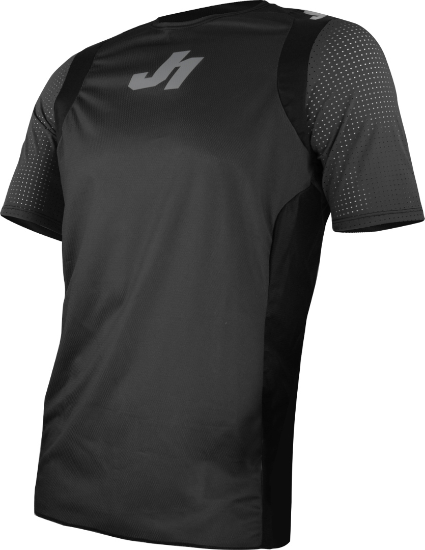 Just1 J-Flex Shortsleeve Tricoul de bicicletă negru XL Figura 1