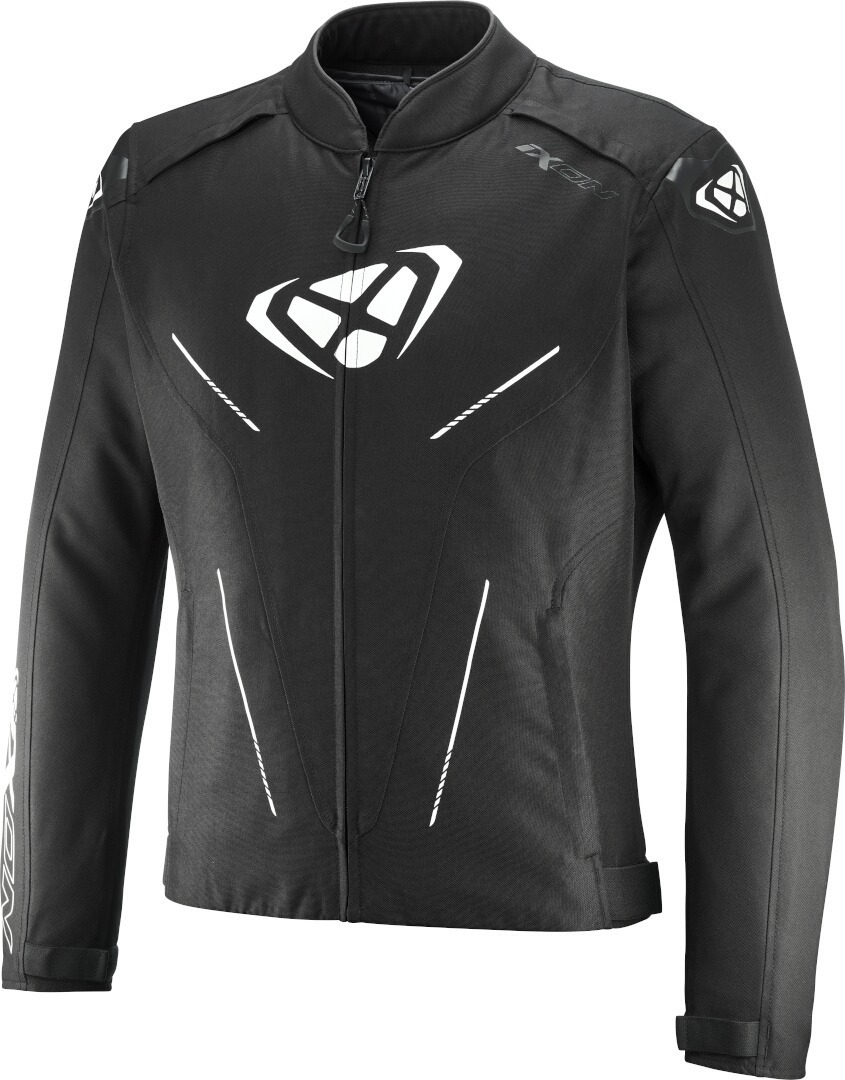 Ixon Prodigy Waterproof Motocycle Textile Jacket black/white L Figure 1