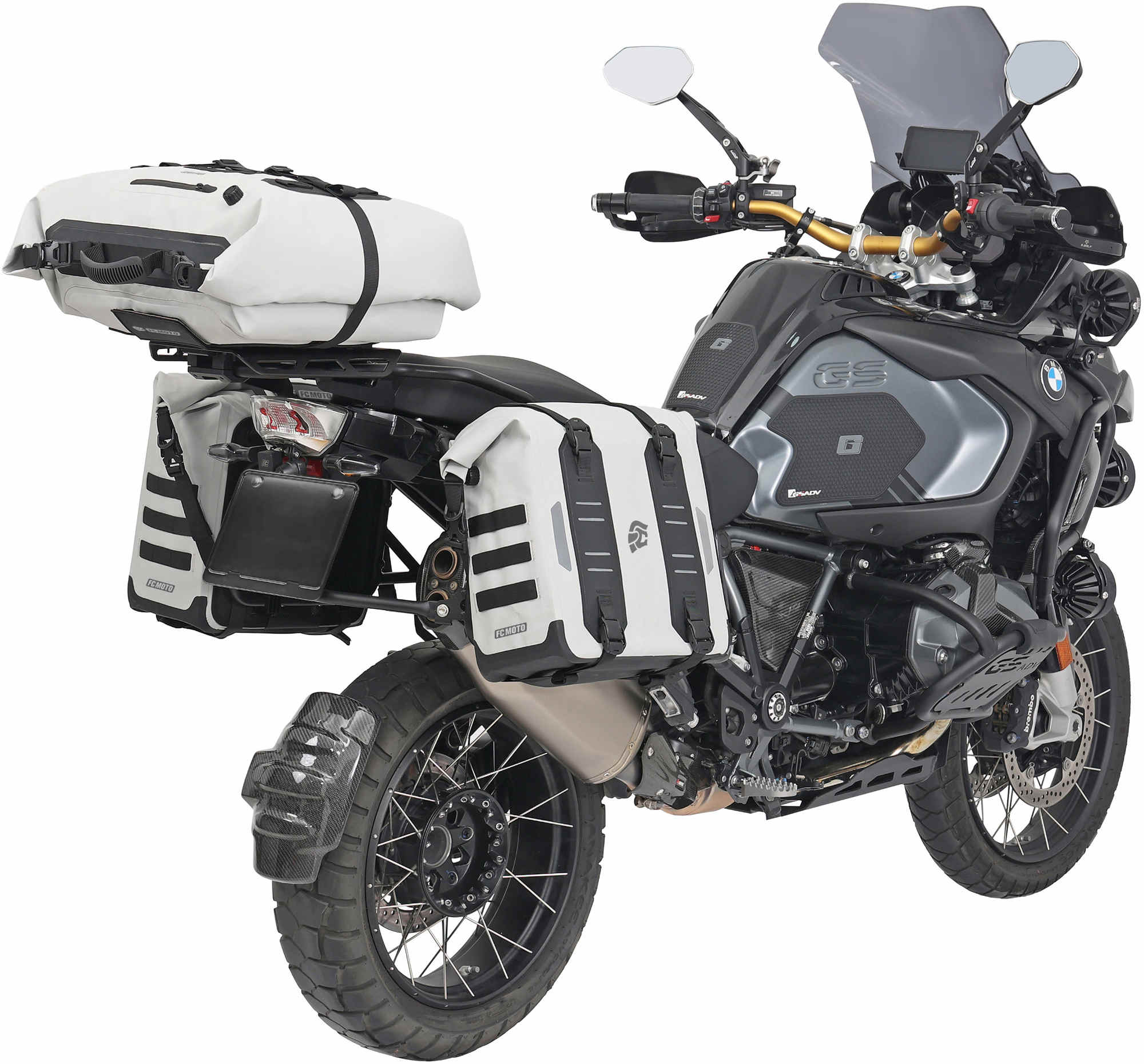 FC-Moto Ever-ST 34 L Set de geantă de șa alb Figura 8