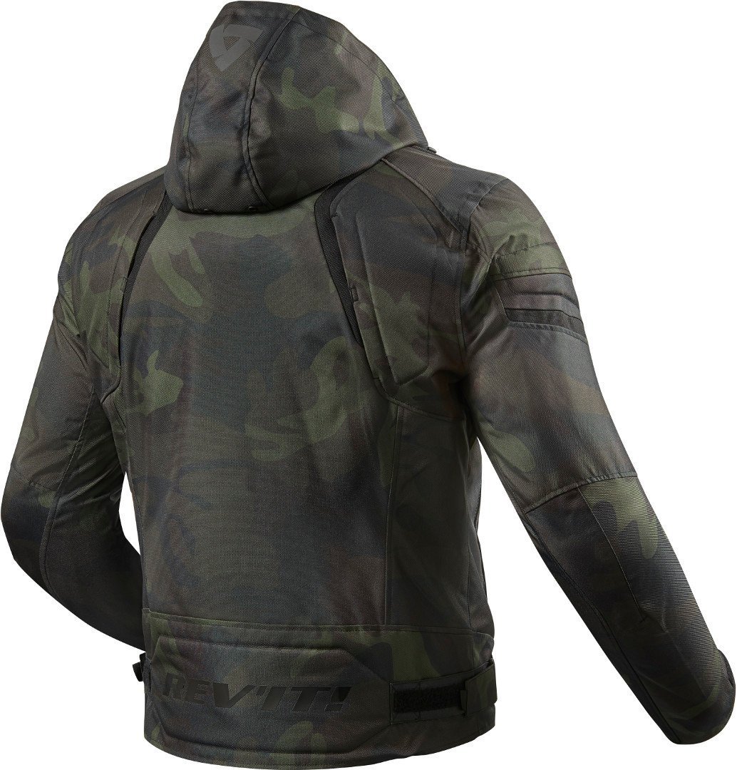 Revit Flare 2 Motorcykel Textil Jacka Skogsområde S Figur 2
