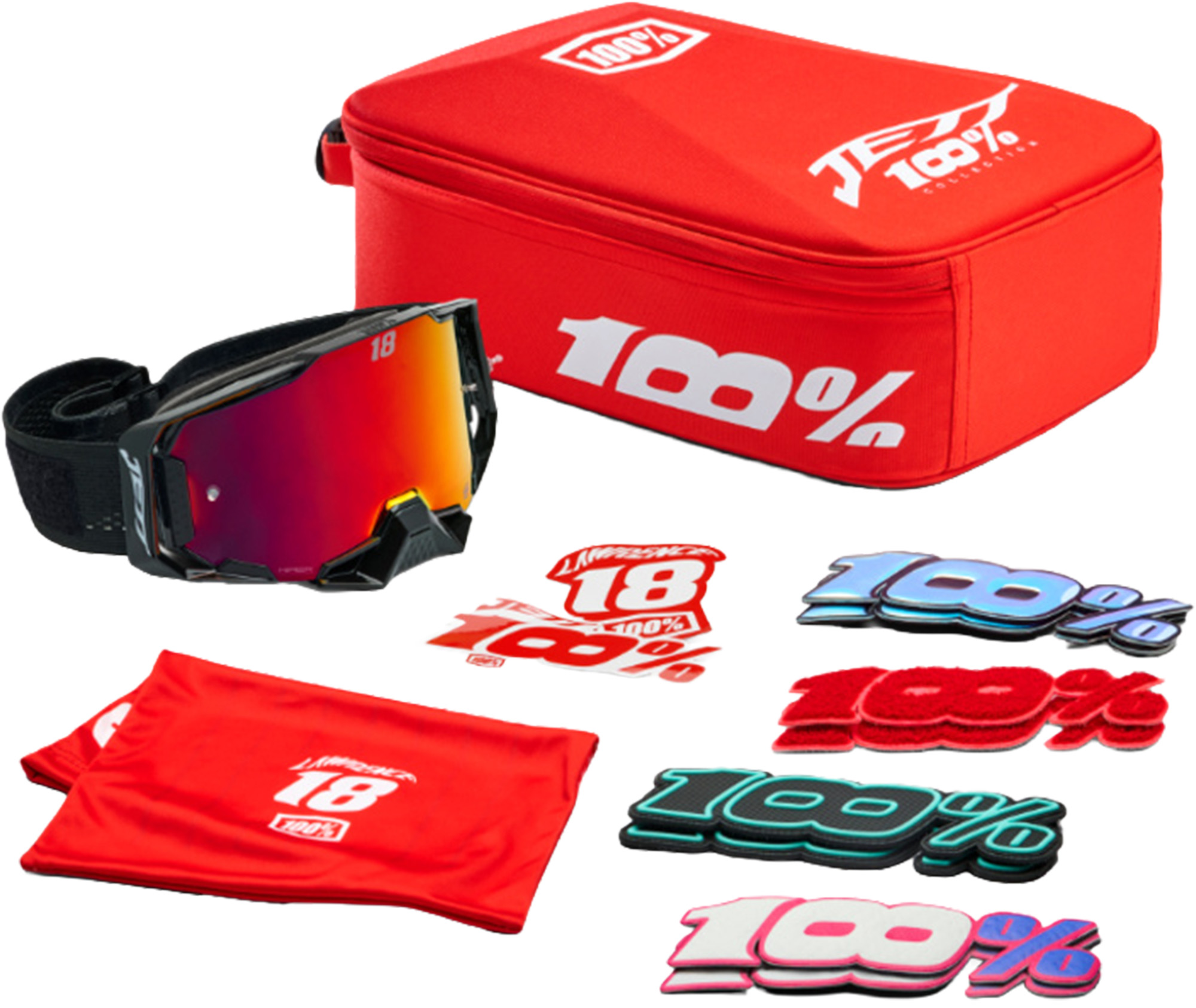 100% Armega HiPER Jett Lawrence Limited Edition Motocross Goggles Main article Figure 1