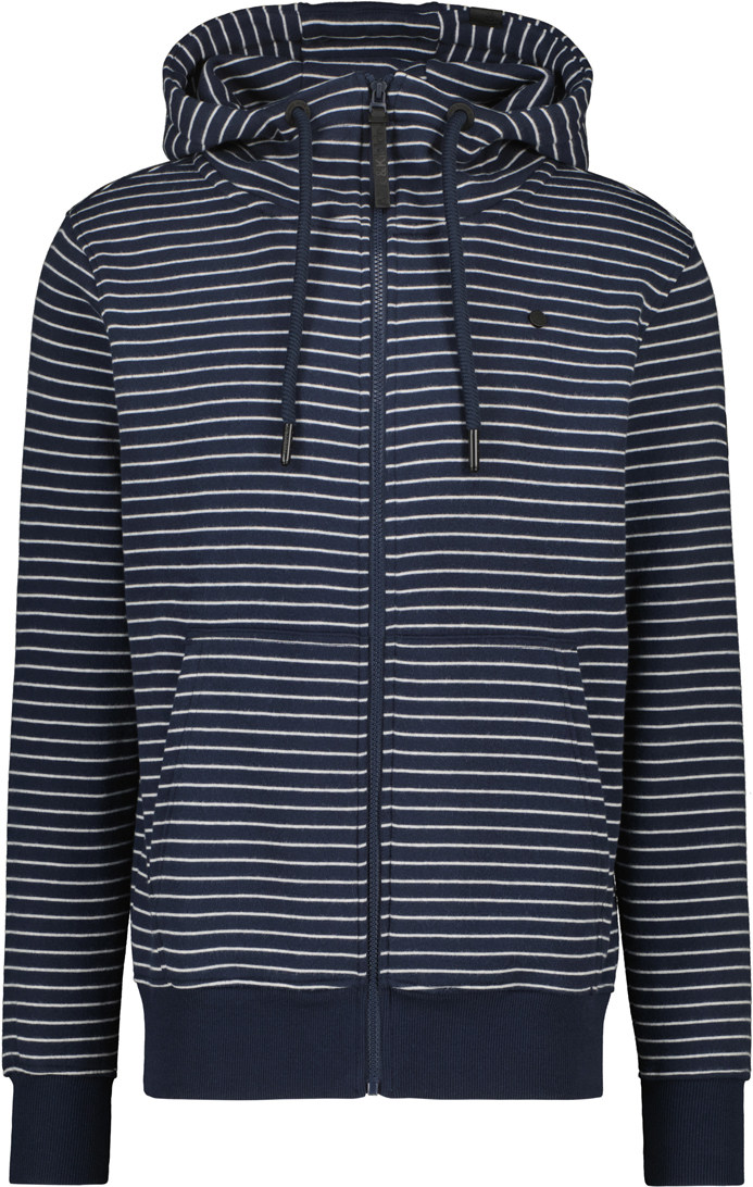 Alife And Kickin TrasherAK Z Zip Hoodie Hanorac cu fermoar albastru închis S Figura 1