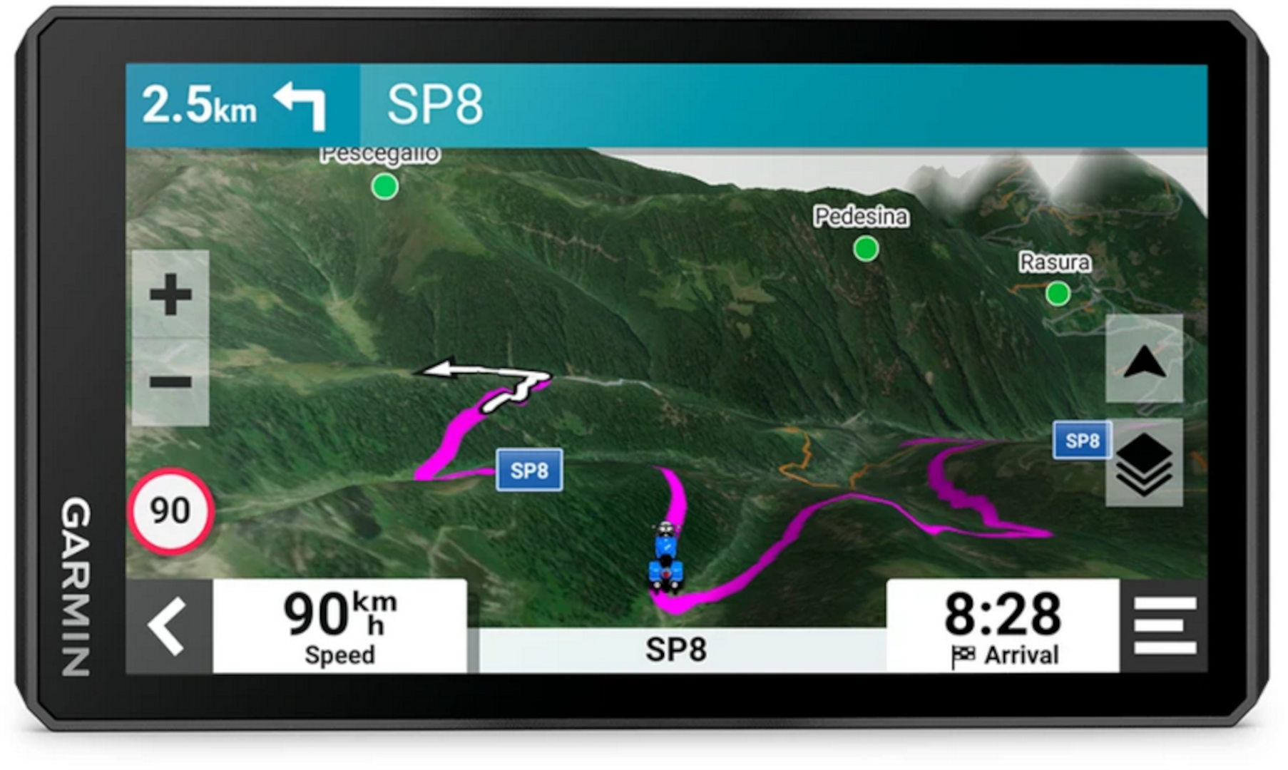 Garmin zūmo® XT2 Sistem de navigație pentru motociclete Figura 3