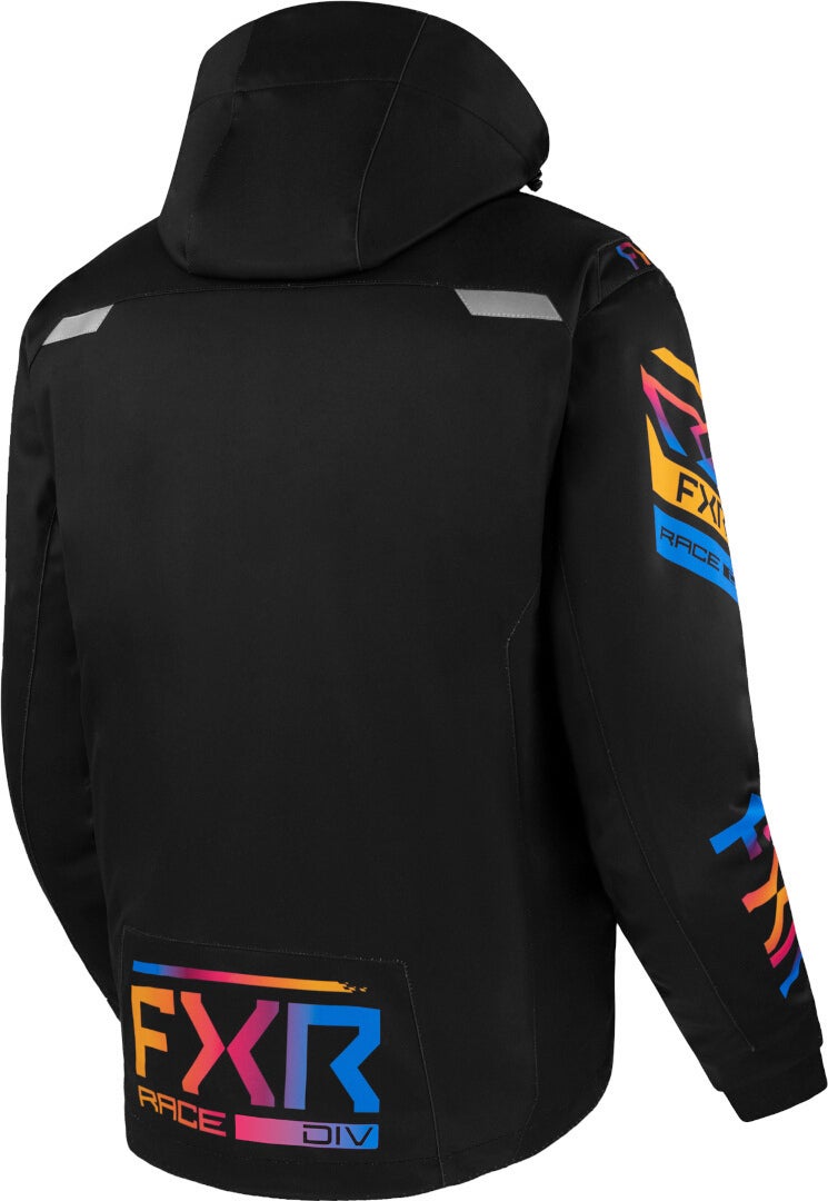 FXR RRX Waterproof Motocross Jacket black/hotpink 3XL Figure 2