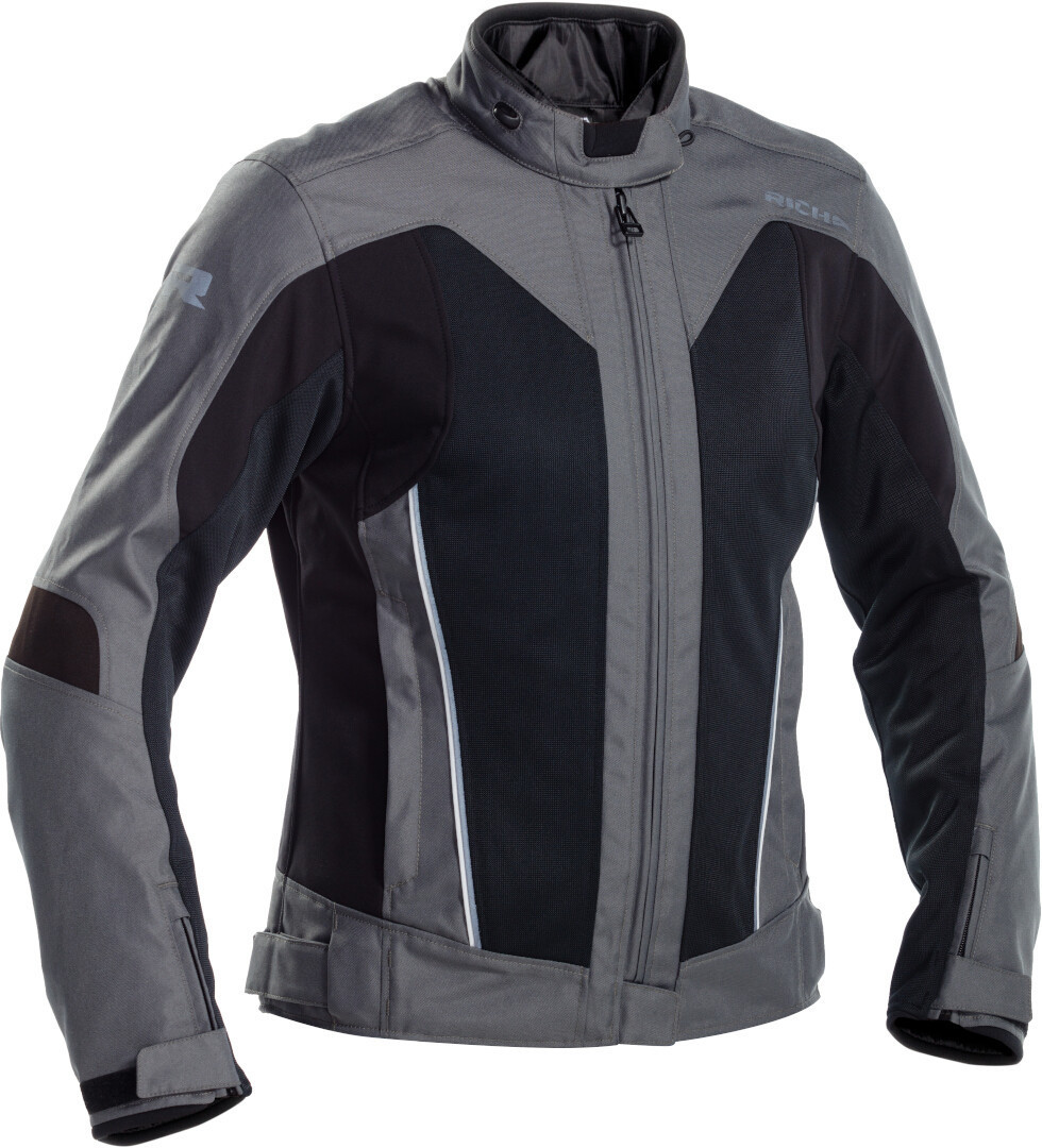 Richa Airstream-X Jachetă textilă impermeabilă pentru motociclete gri/negru XS Figura 1