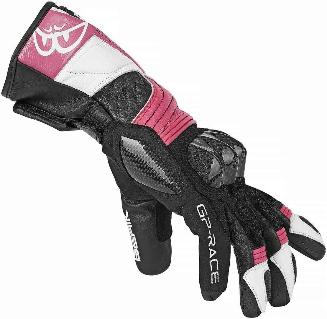 Berik Zoldar Gants de moto dames noir/rose XL Figure 3