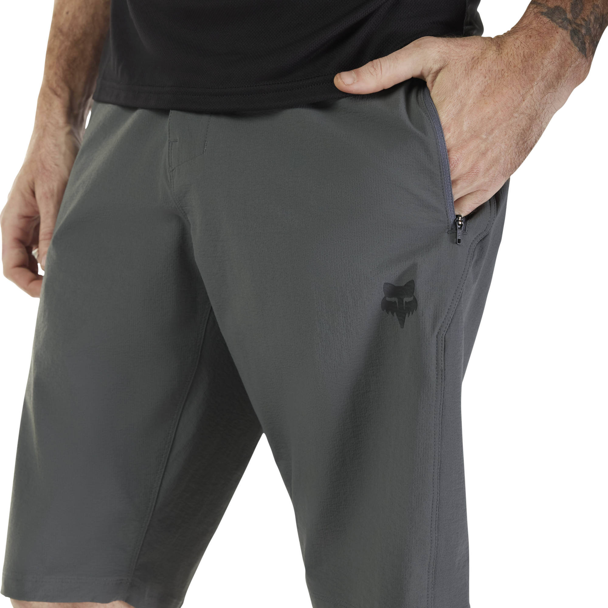 FOX Ranger Lined Pantaloncini da ciclismo grigio 30 Figura 5