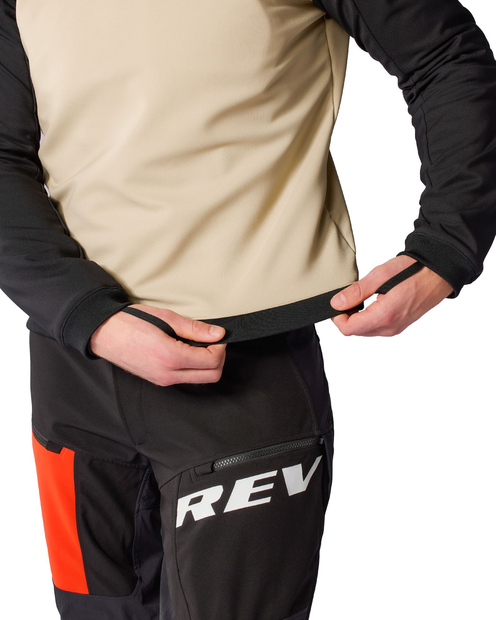 Side view of Revit x Pol Tarrés Trazada Motocross Sweatshirt