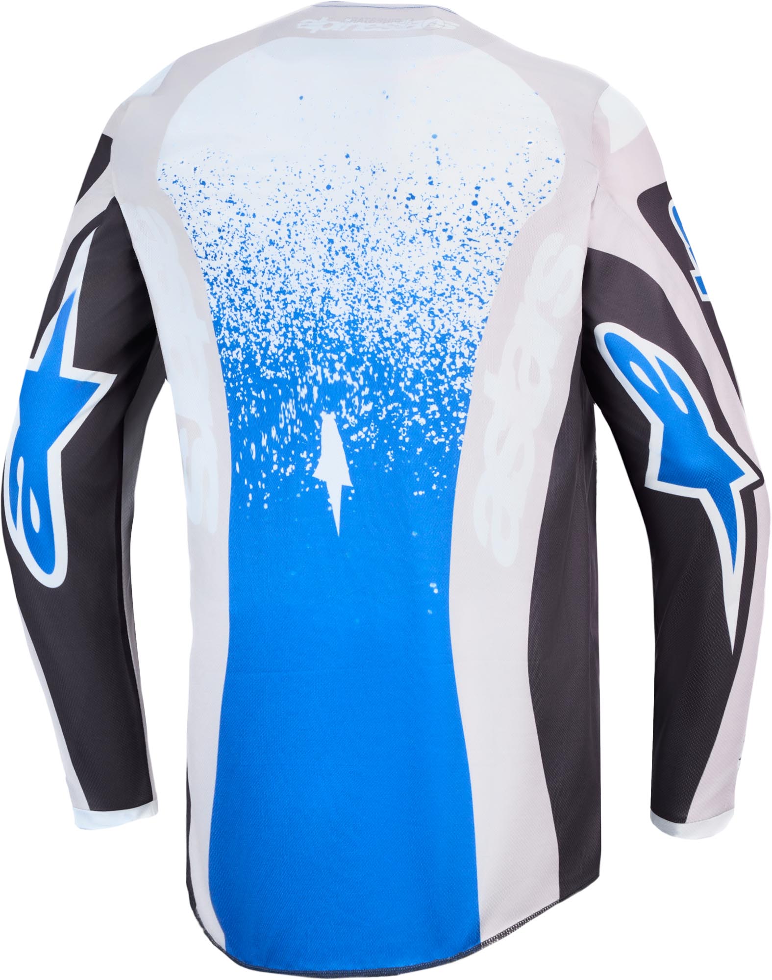 Alpinestars Fluid Drag Motocross Jersey black/grey/blue S Figure 2