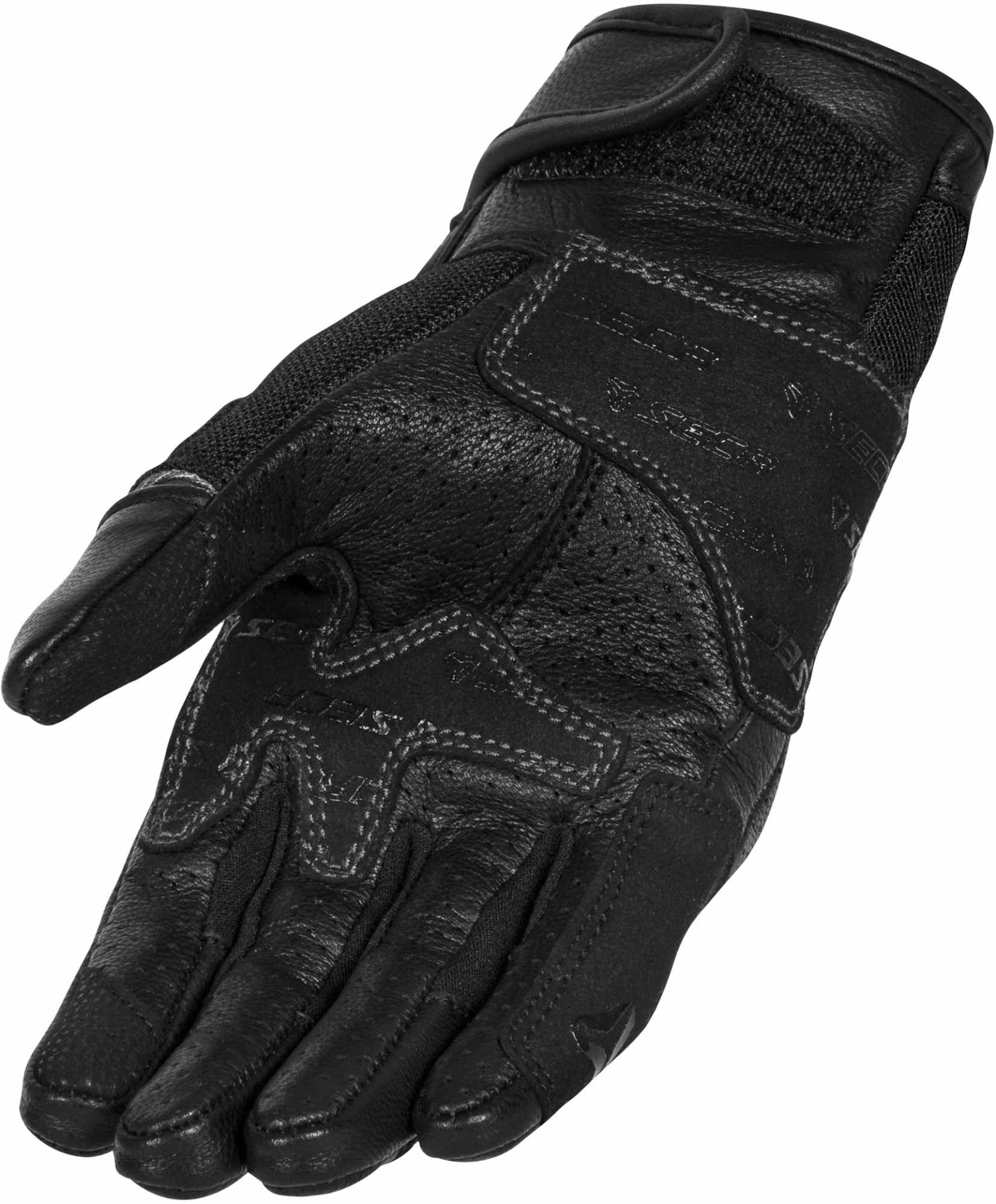 Seca Axis Mesh II Dames motorhandschoenen Zwart S Figuur 3