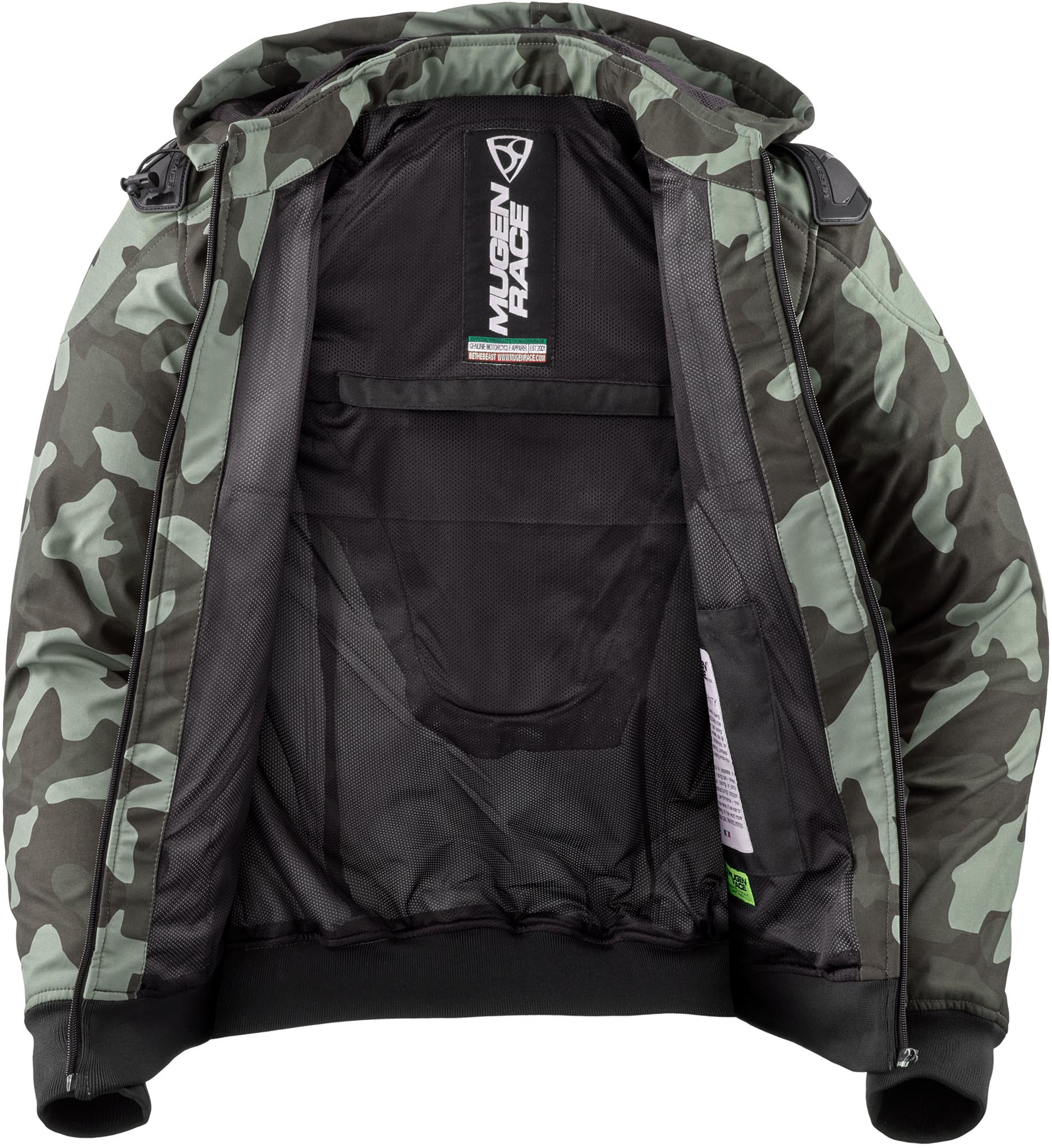 MUGENRACE Leo waterproof Motorcycle Softshell Jacket M Figure 3