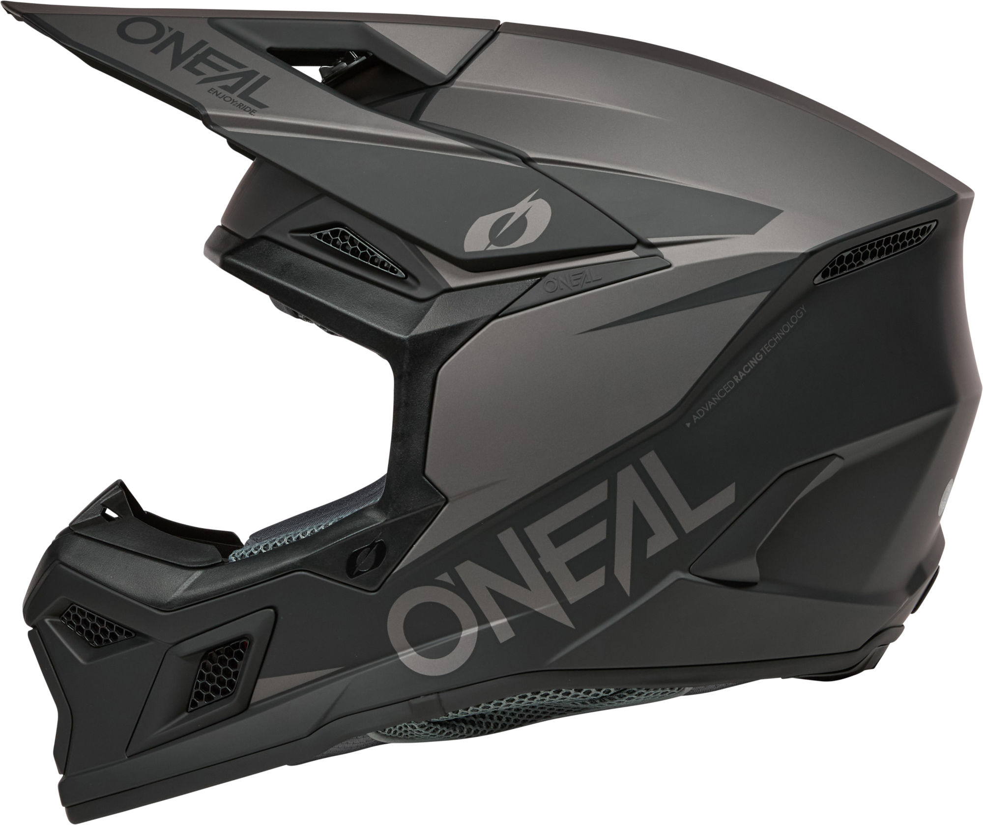 Oneal 3SRS Casque de motocross noir/gris S (55/56) Figure 5
