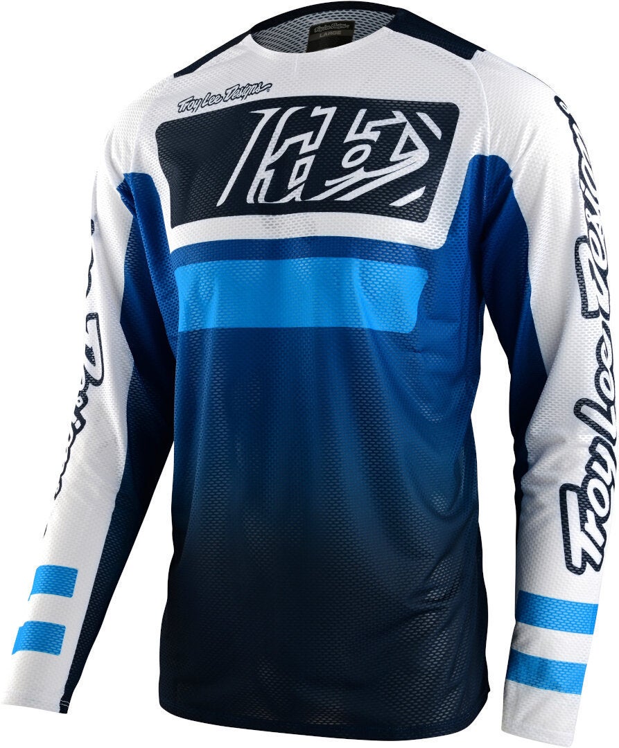 Troy Lee Designs SE Pro Air Lanes Motokrosový dres modrobílá XXL Obrázek 1