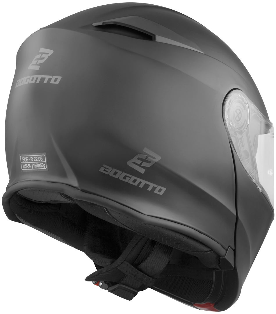 Bogotto V271 BT Casco Bluetooth nero opaco S Figura 5