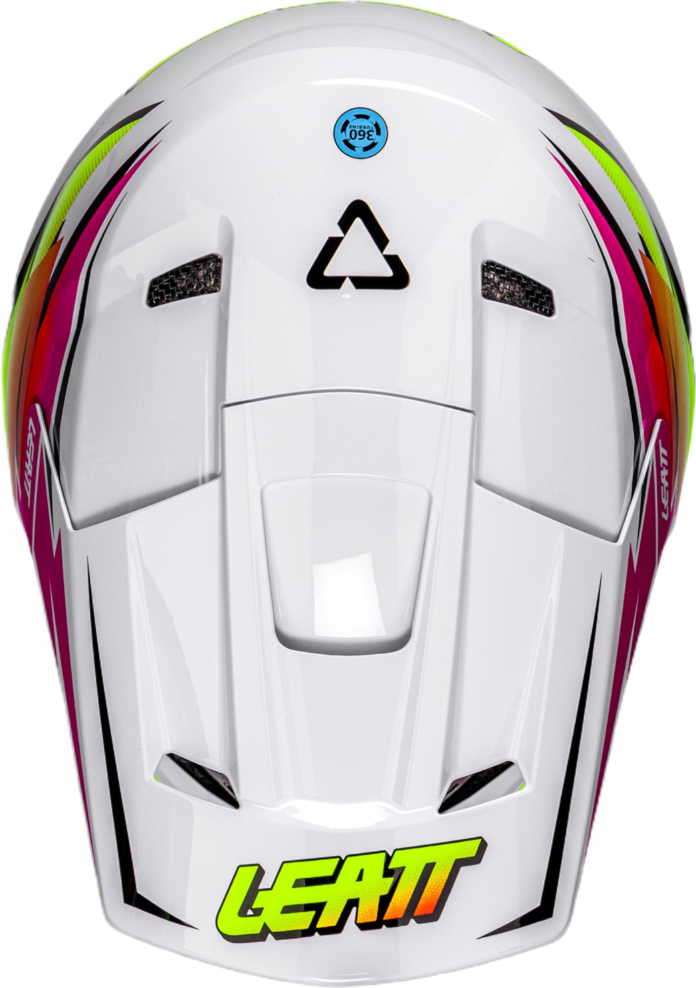 Leatt 2.5 V26 越野摩托車頭盔 白色/粉紅色/黃色 XL（61/62） 圖7