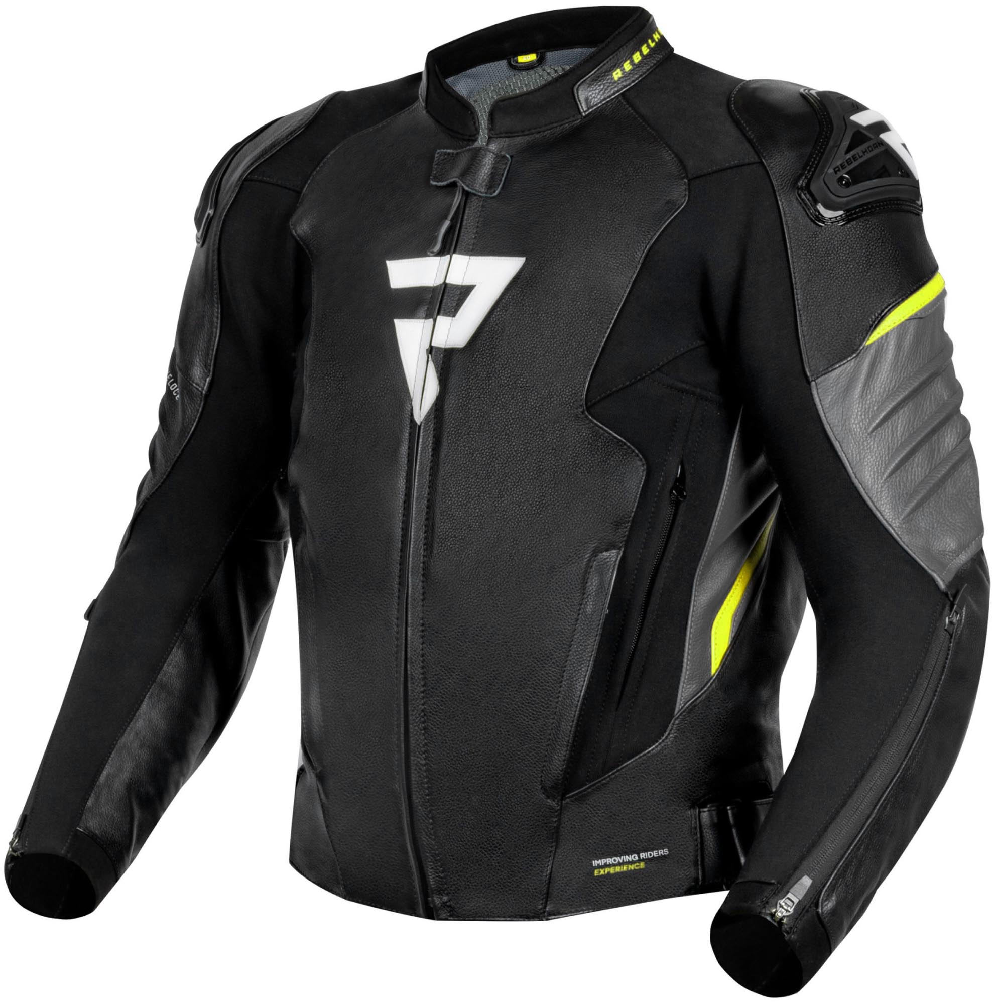 Rebelhorn Veloce Motorcycle Leather Jacket-image-379105607