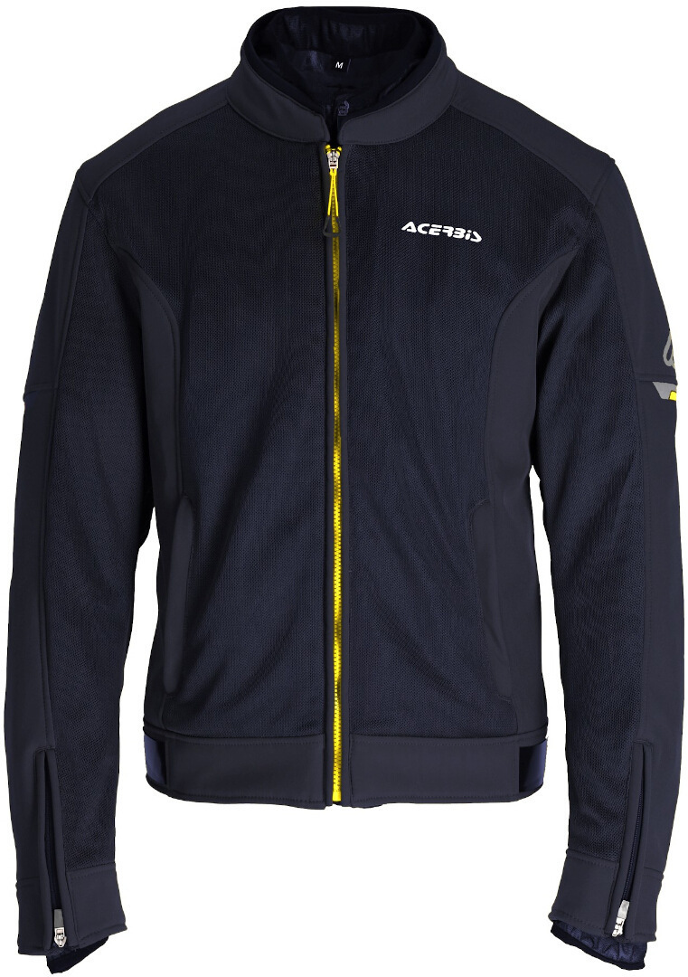 Acerbis Gordon waterproof Motorcycle Textile Jacket blue/yellow 3XL Figure 2