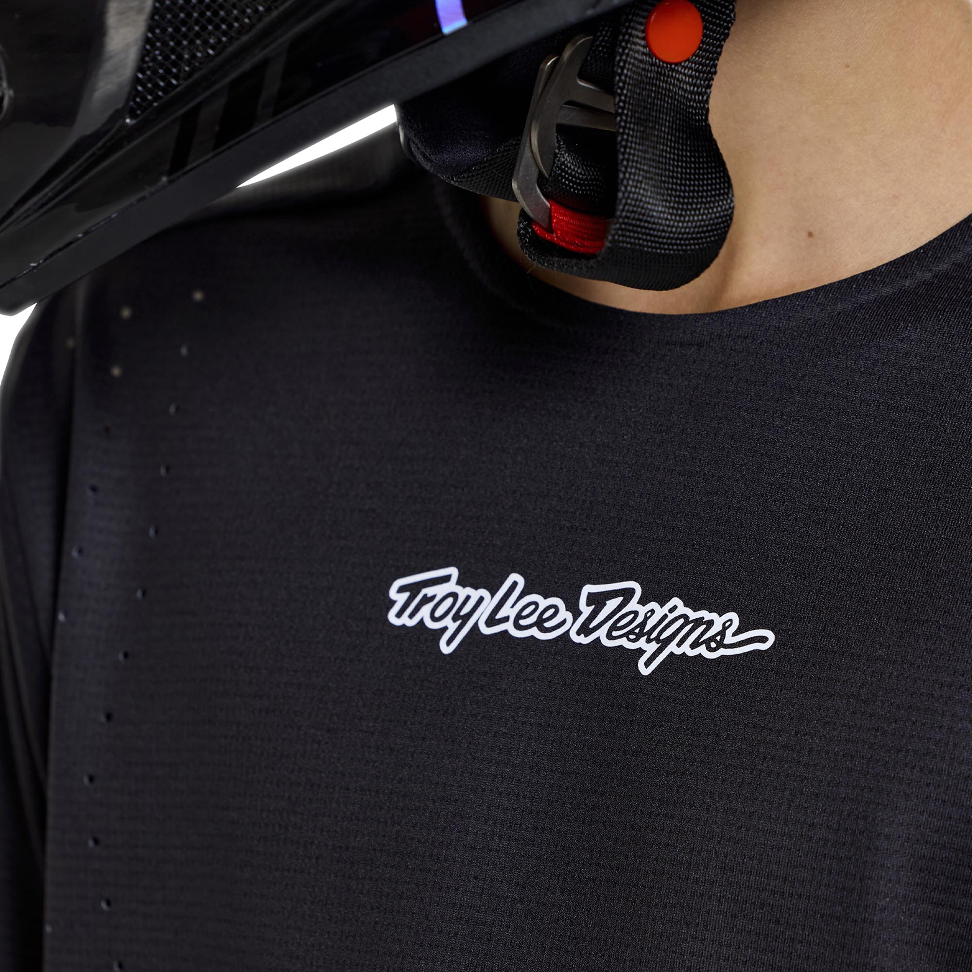 Side view of Troy Lee Designs Sprint Pro Mono Youth Bicycle Jersey