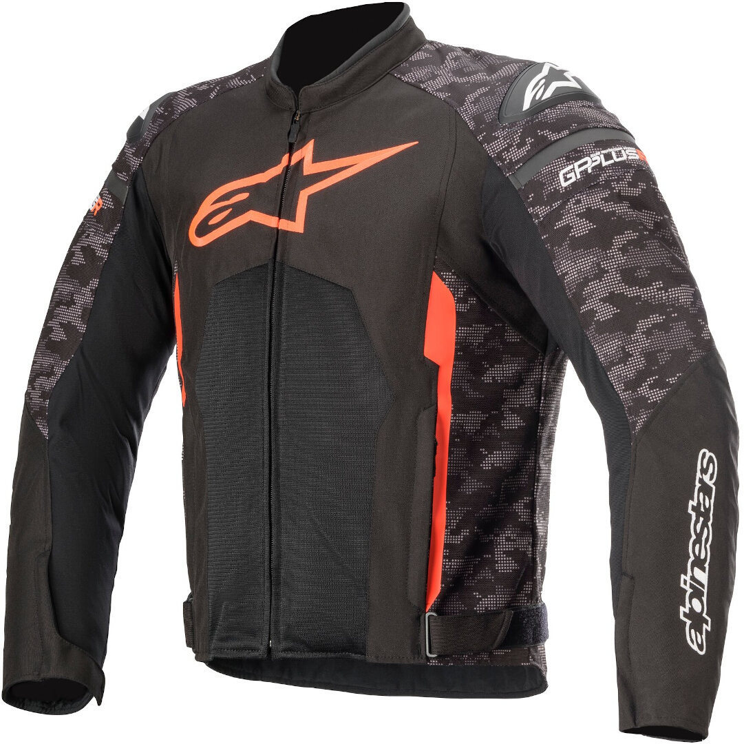 Alpinestars T-GP Plus V3 Air Motorcycle Textile Jacket black/camouflage XL Figure 1