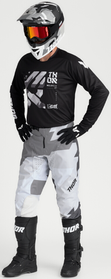 Thor Launchmode Brave Motocross Jersey M Abbildung 6