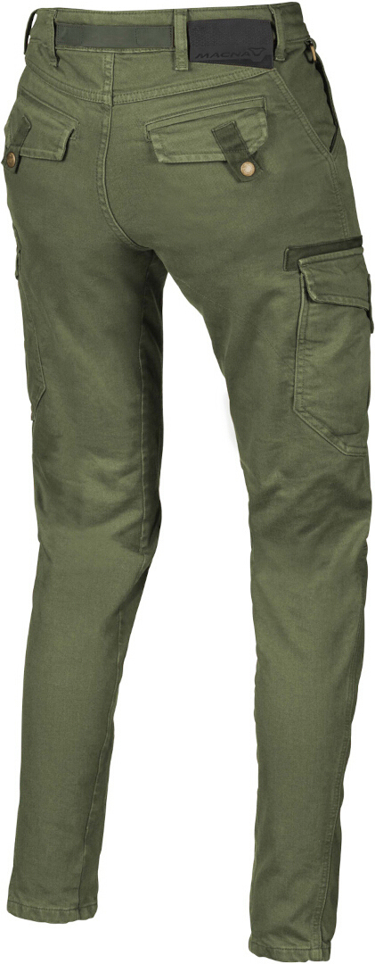 Macna Takar Pantaloni tessili da moto da donna Verde 26 Standard Figura 2