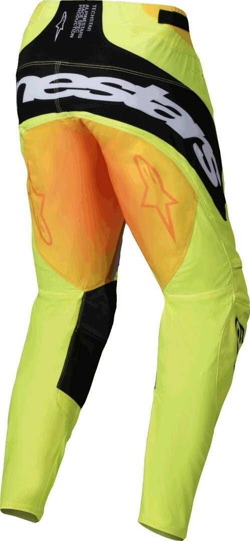 Alpinestars Techstar Melt Motocross bukser gul/sort 32 Figur 2