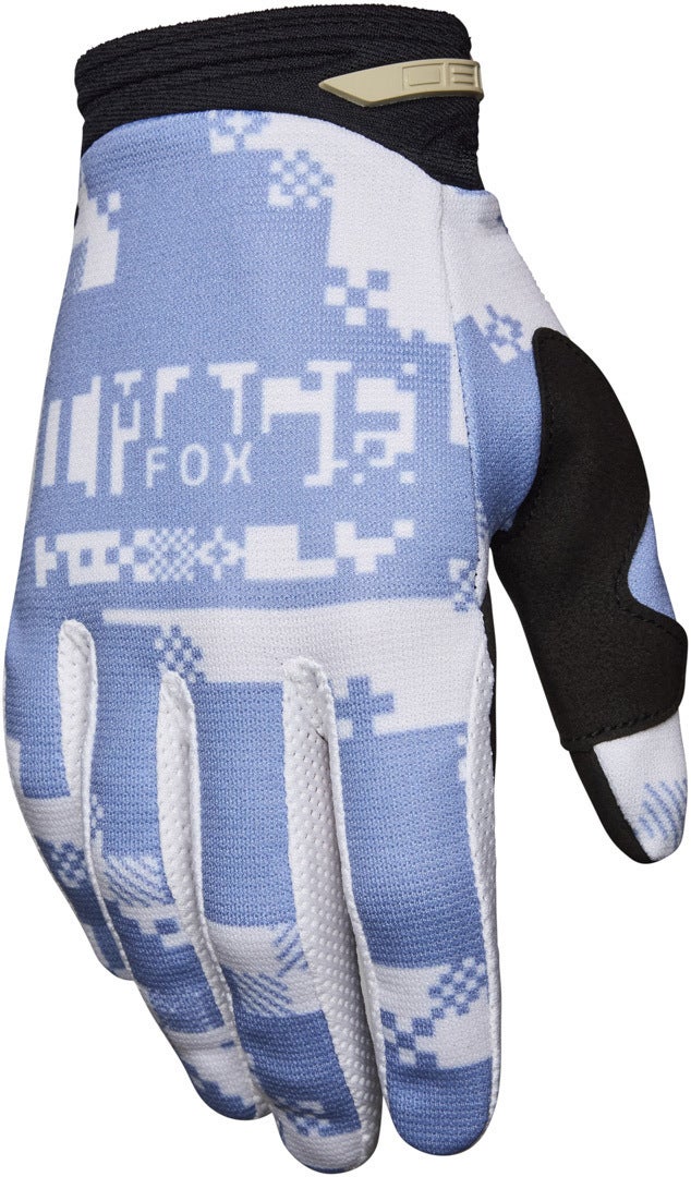 FOX 180 Digi Image Motocross Handschuhe hellblau 2XL Abbildung 1