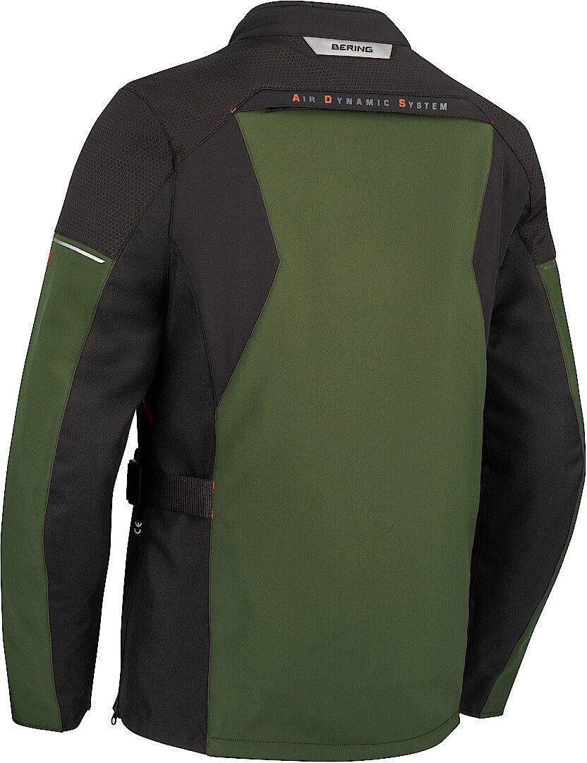 Bering Cobalt Motorcycle Textile Jacket Khaki L Figure 2