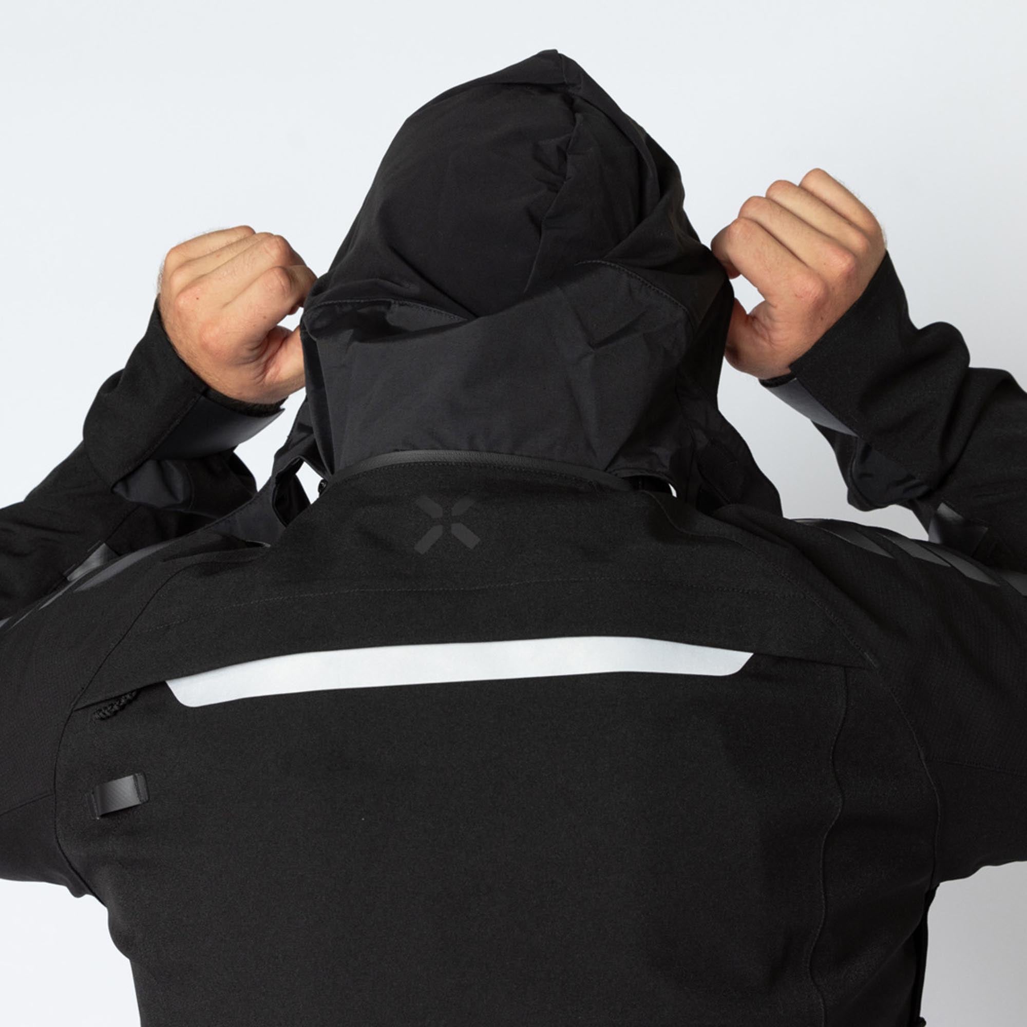 IXS Venture-STX 1.0 wasserdichte Motorrad Textiljacke 黒 ショート2XL 図3