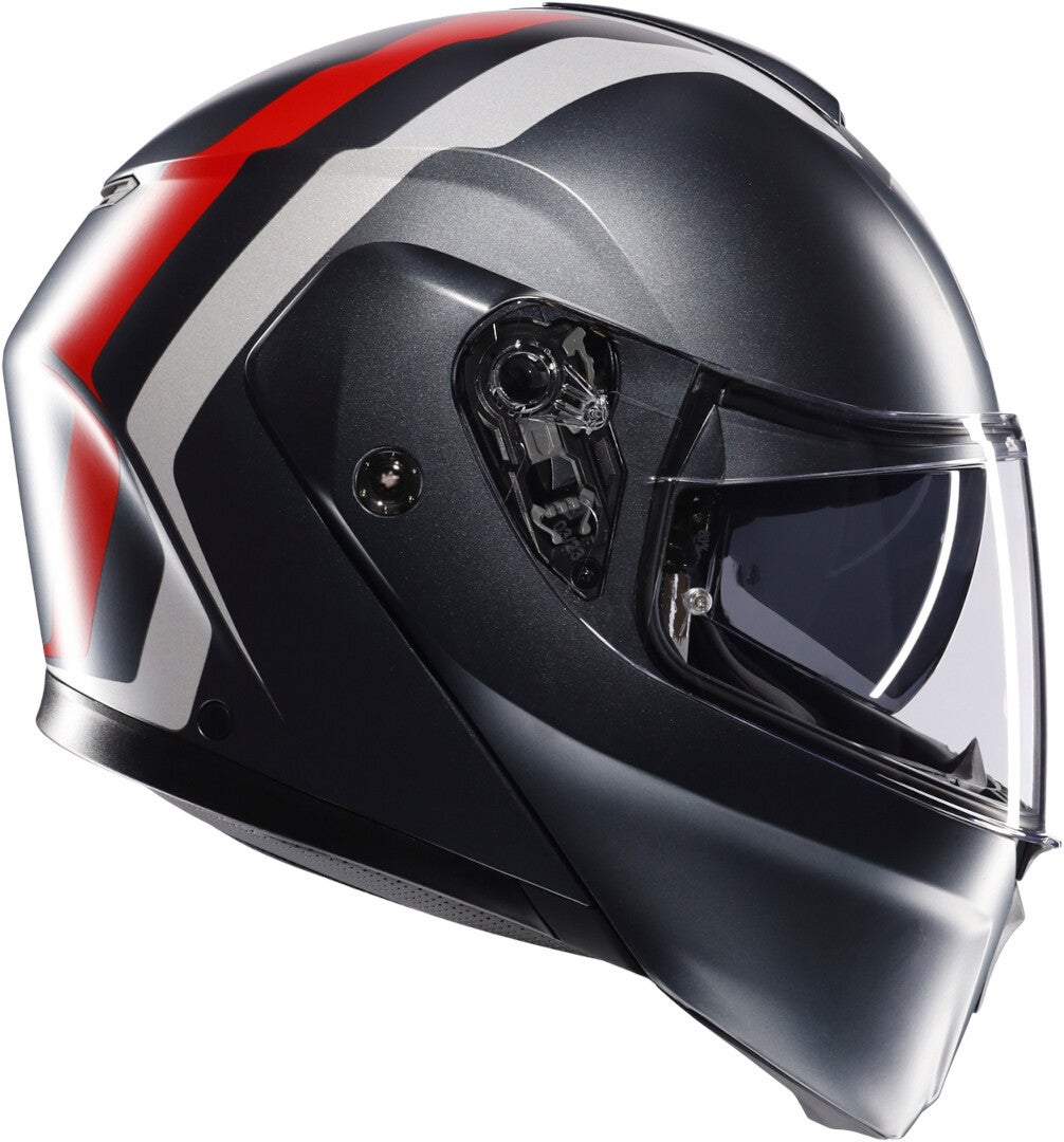 AGV Streetmodular Resia 2.0 Klapphelm grau matt/rot S (55/56) Abbildung 3