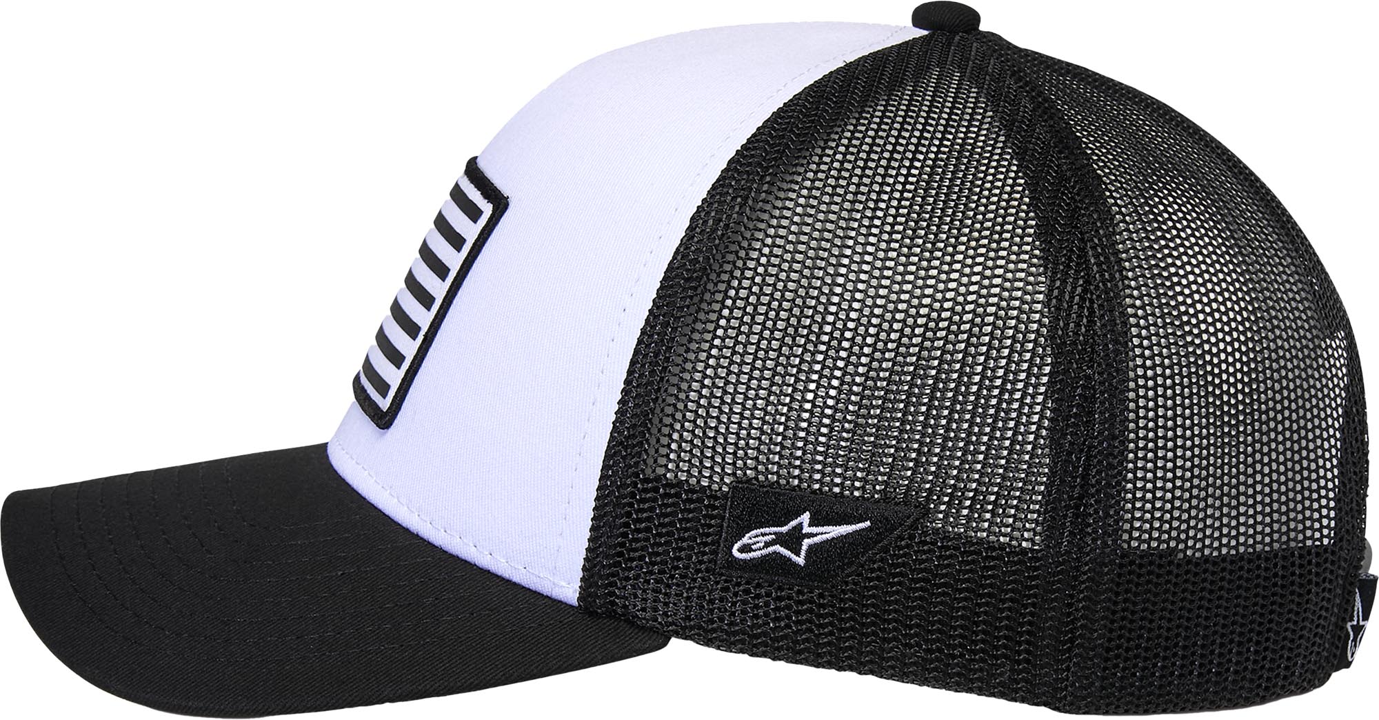 Alpinestars Flag Snapback Kappe weiß/schwarz Abbildung 4