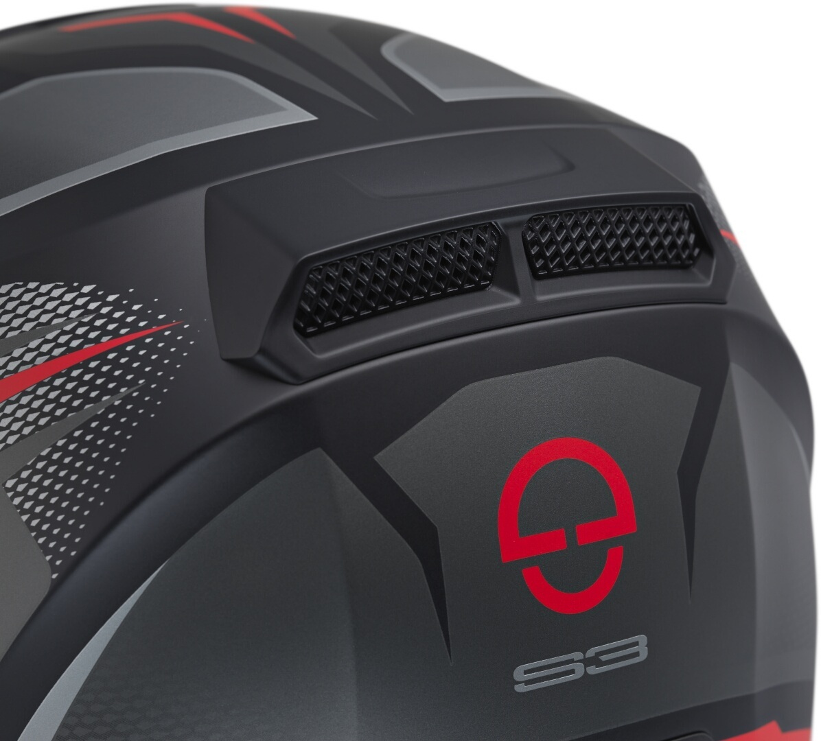 Schuberth S3 Apex Helmet anthracite matt/black/red L (59) Figure 2