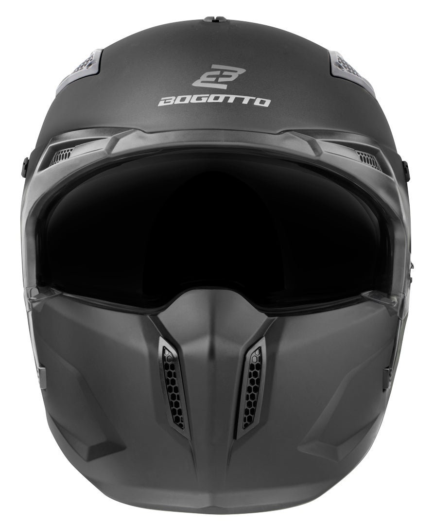 Bogotto Radic Casco nero opaco L Figura 9
